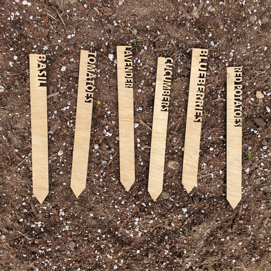 Plant Markers | Plant Labels | Garden Decor | Garden Markers | Garden Stakes | Herb Markers | Plant Tags