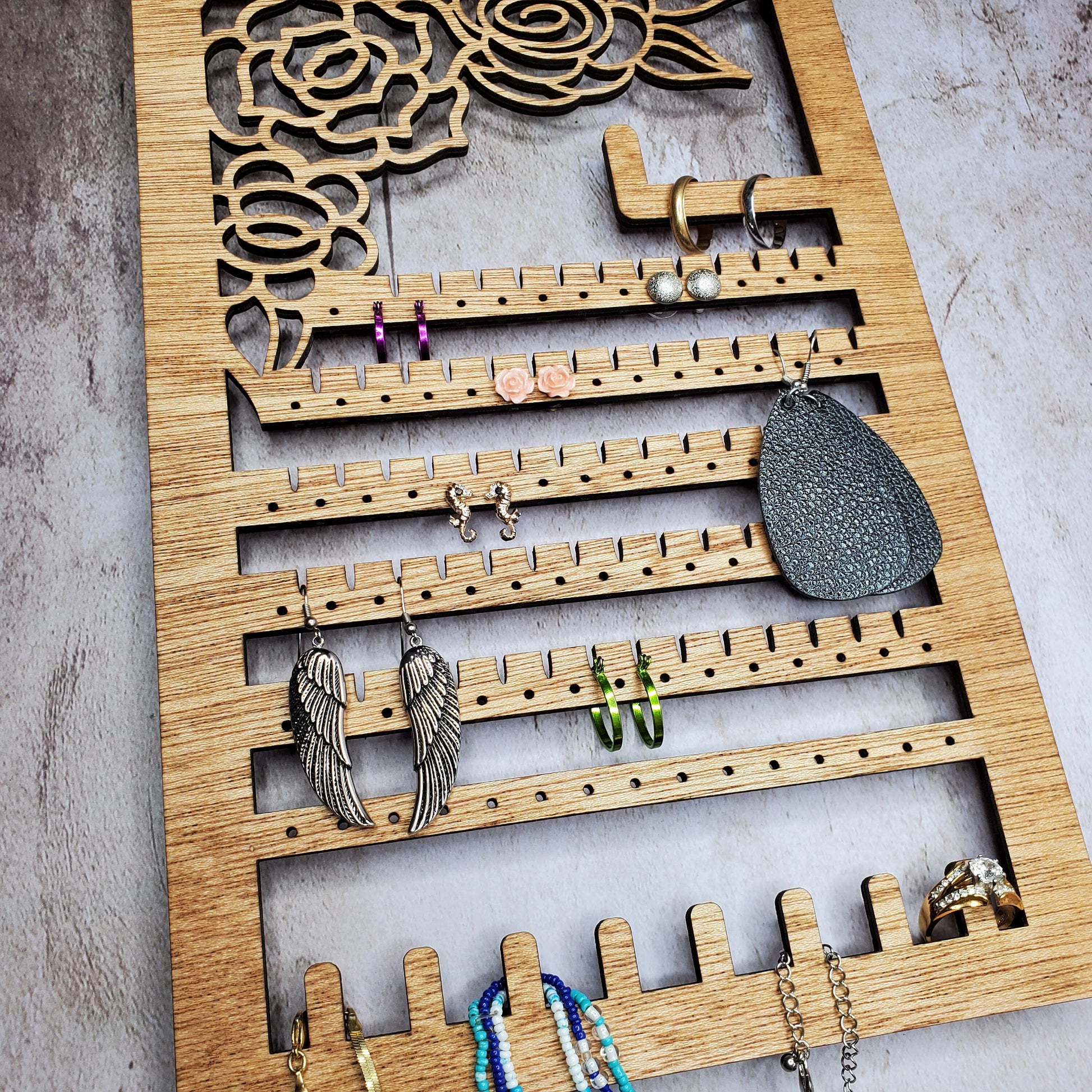 Jewelry Organizer | Earring Holder | Jewelry Holder | Earring Rack | Jewelry Display