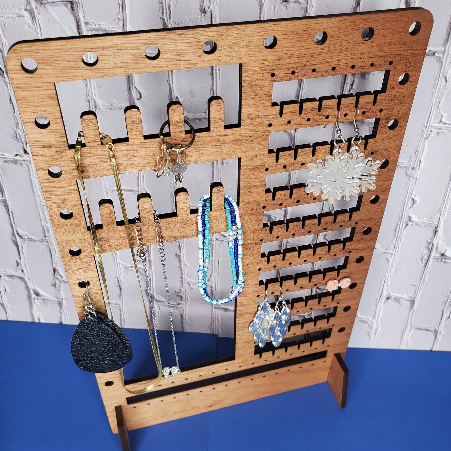 Jewelry Organizer | Earring Holder | Jewelry Holder | Earring Stand | Jewelry Display | Necklace Holder