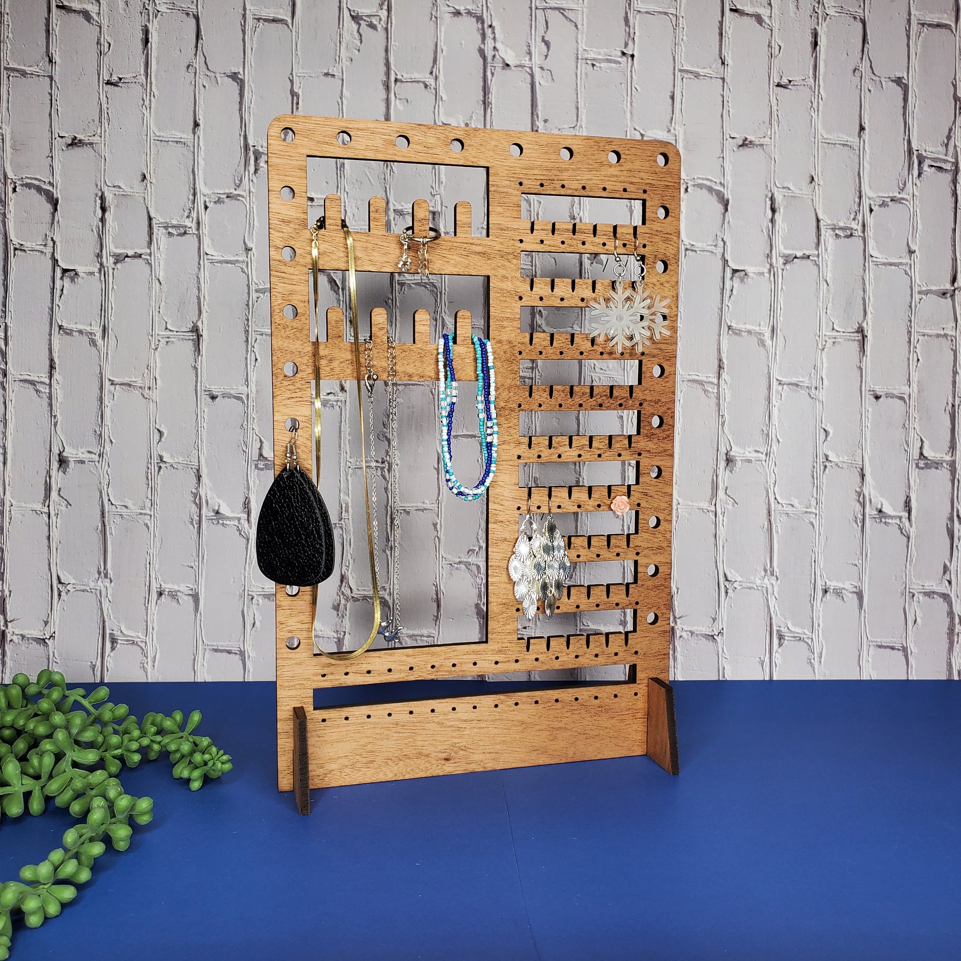 Jewelry Organizer | Earring Holder | Jewelry Holder | Earring Stand | Jewelry Display | Necklace Holder