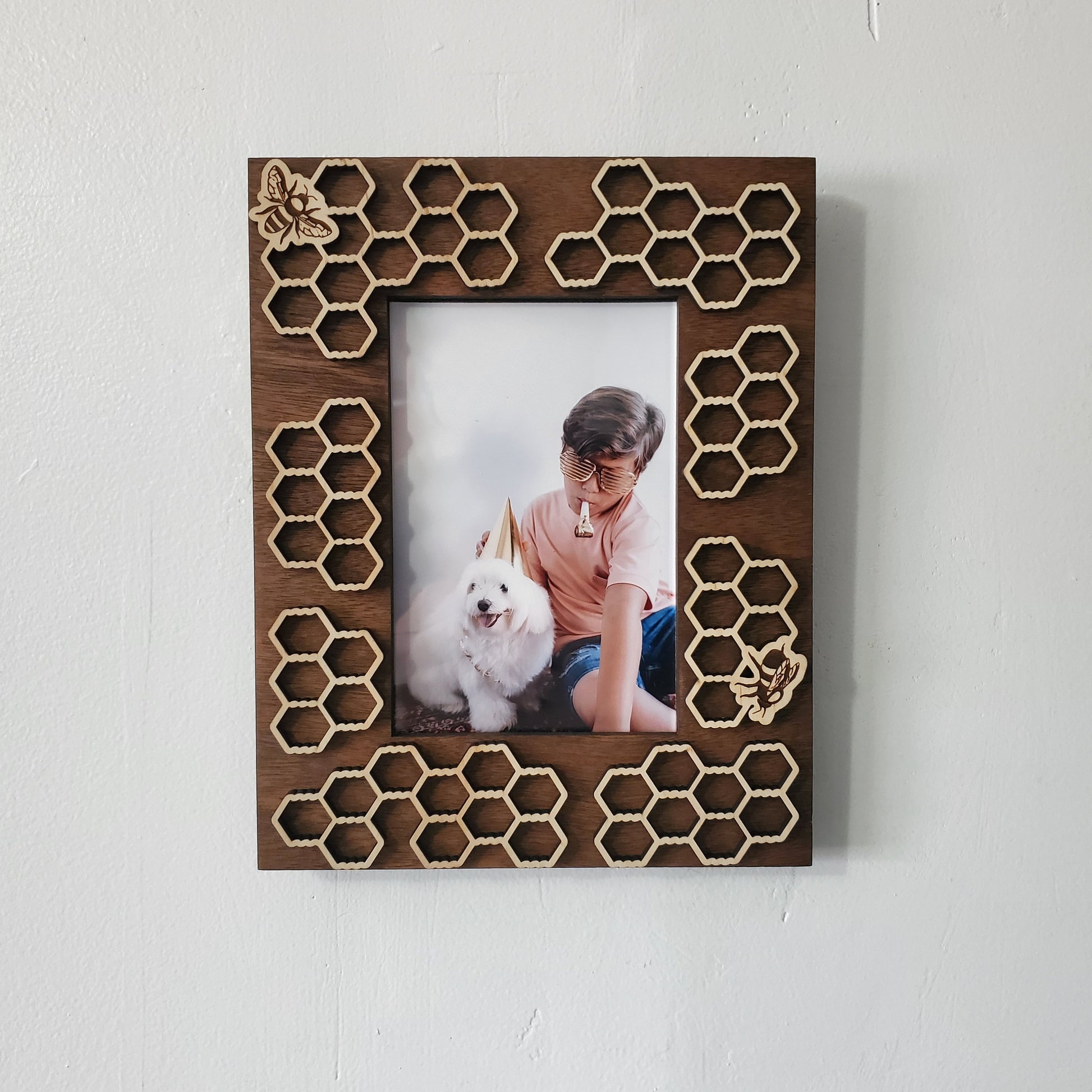 Picture Frame | Wood Frame | Honeycomb Picture Frame | Wooden Frame