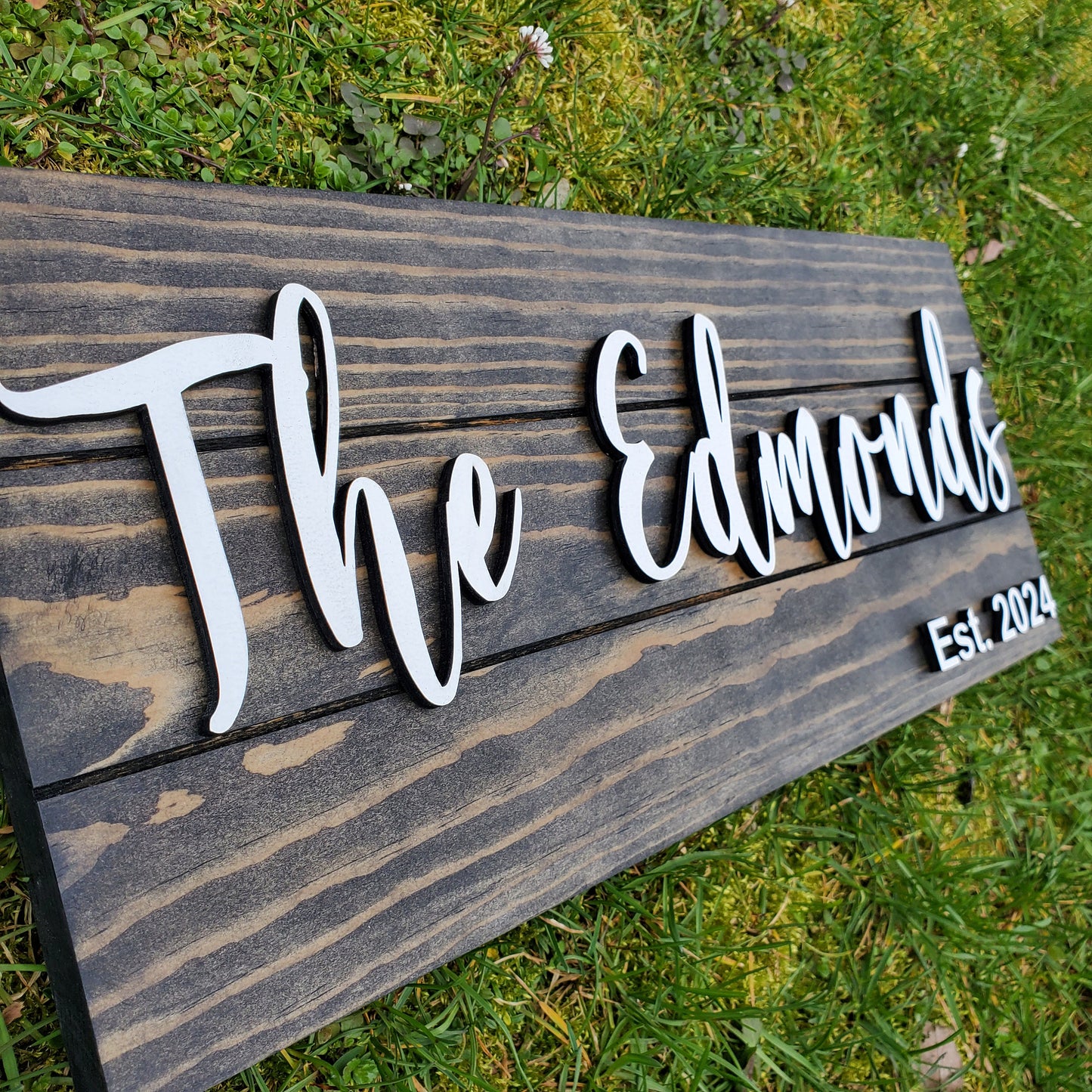 Custom Shiplap Sign