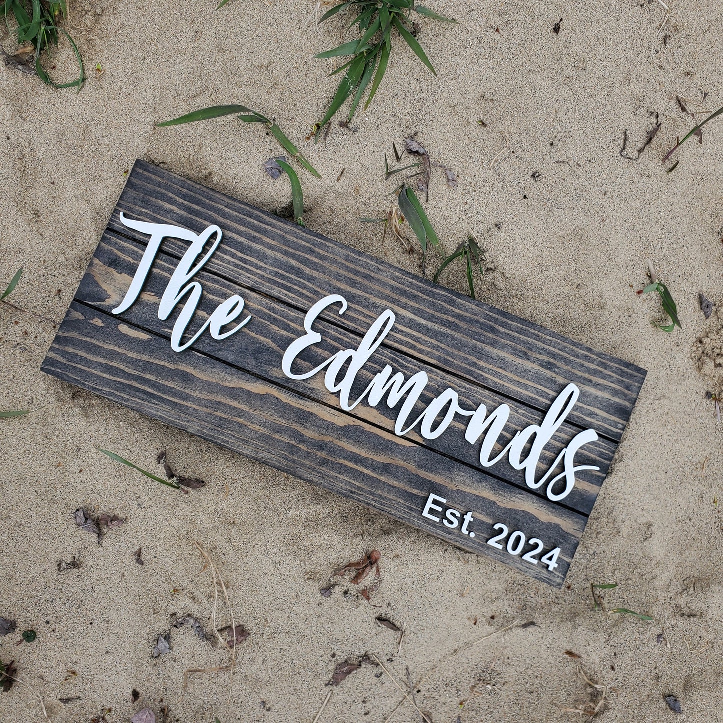 Custom Wood Sign | Established Sign | Family Last Name Sign | Custom Wood Sign | 3D Laser Cut Sign | Wedding Gift | Wood Signs