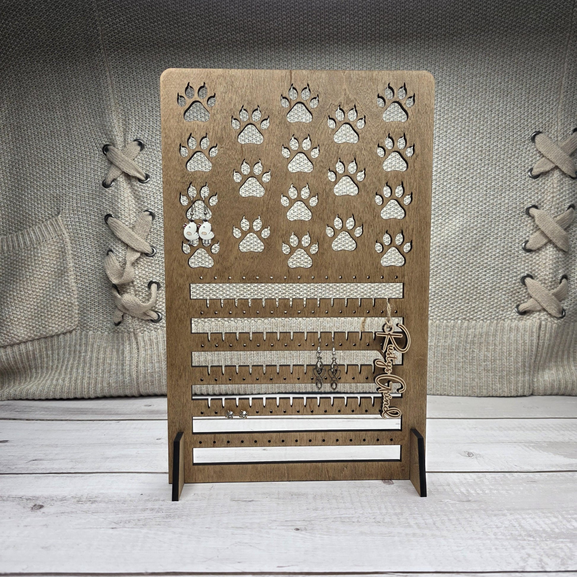 Cat Paw Earring Holder | Jewelry Organizer | Jewelry Holder | Earring Display | Jewelry Display