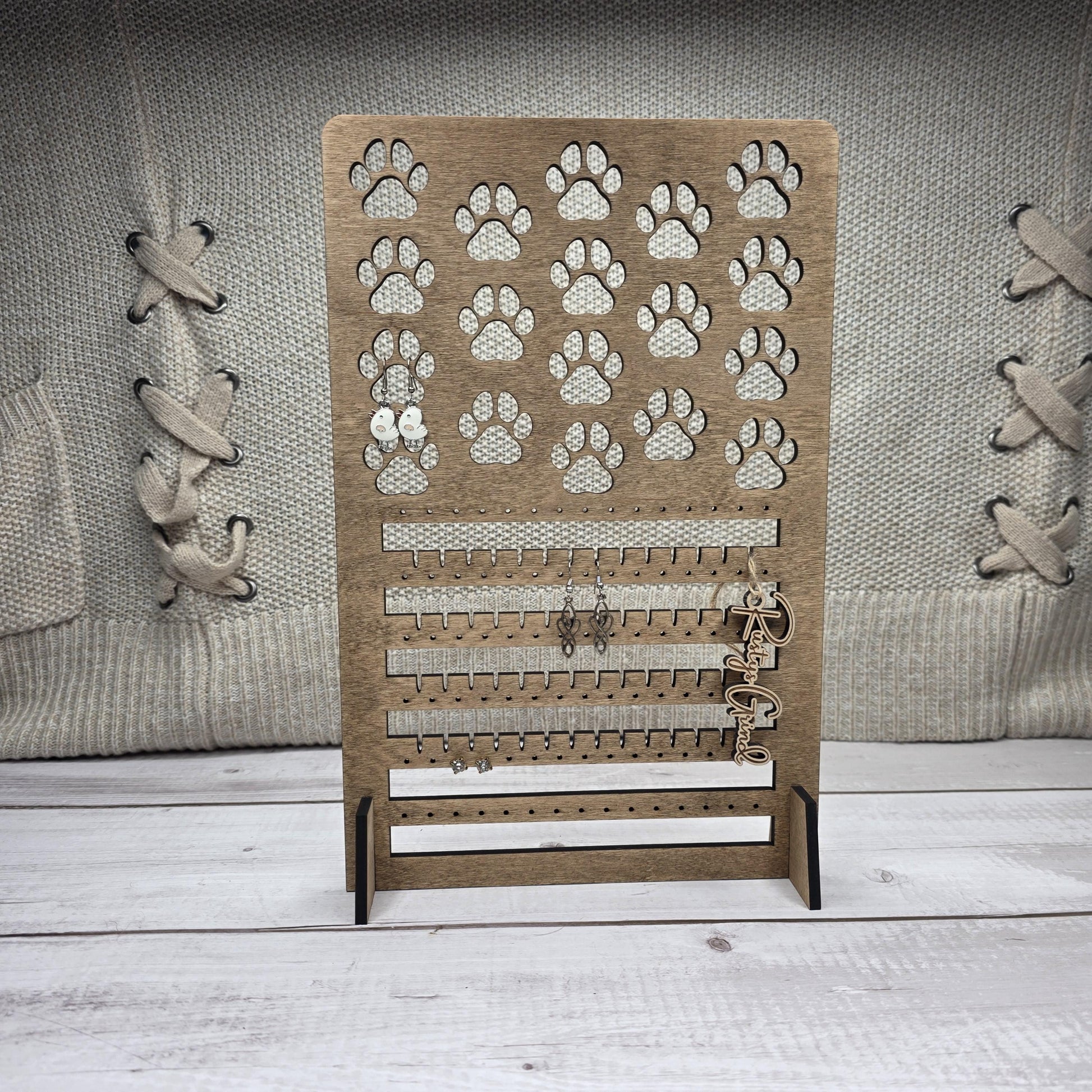 Dog Paw Earring Holder | Jewelry Organizer | Jewelry Holder | Earring Display | Jewelry Display