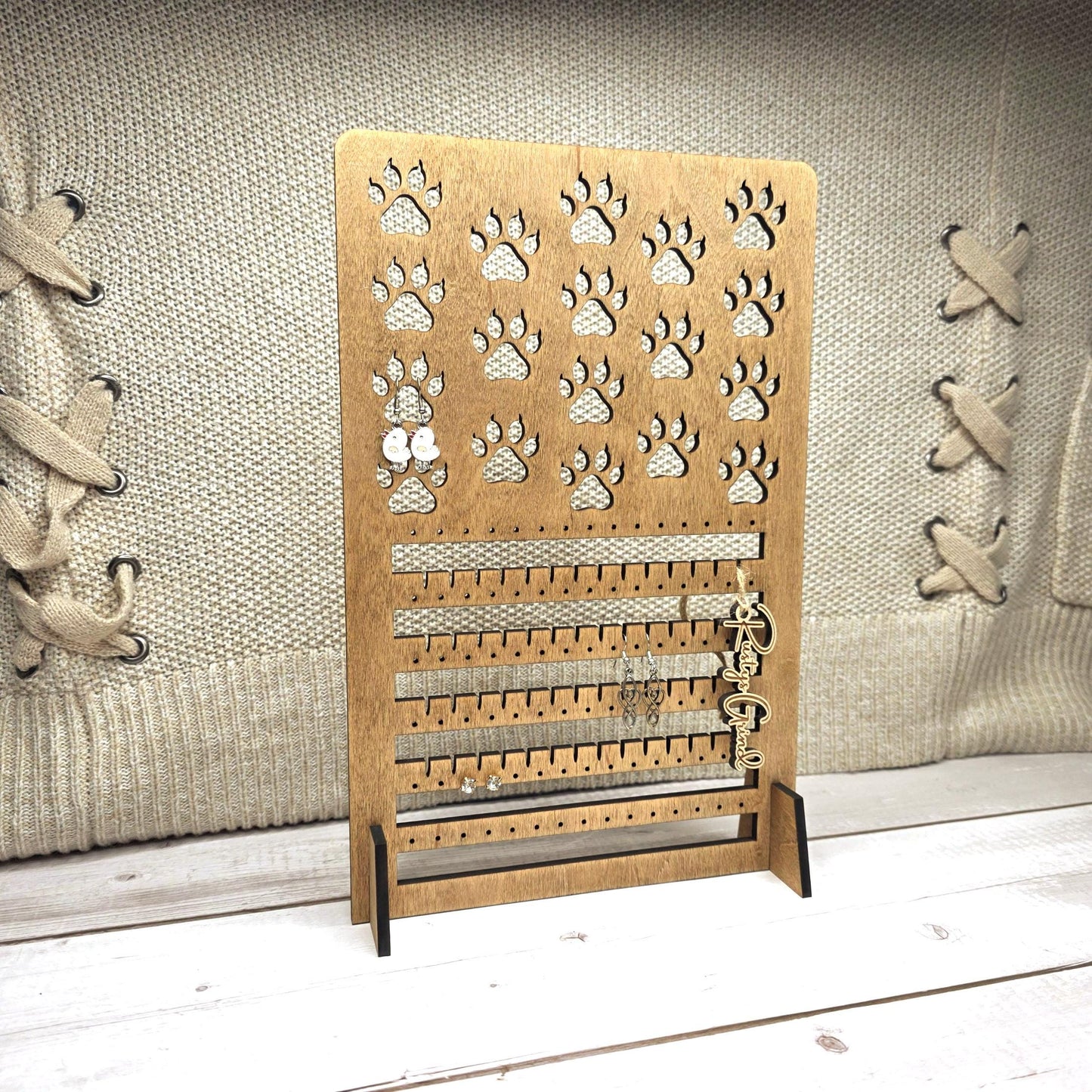 Cat Paw Earring Holder | Jewelry Organizer | Jewelry Holder | Earring Display | Jewelry Display