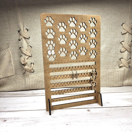 Dog Paw Earring Holder | Jewelry Organizer | Jewelry Holder | Earring Display | Jewelry Display