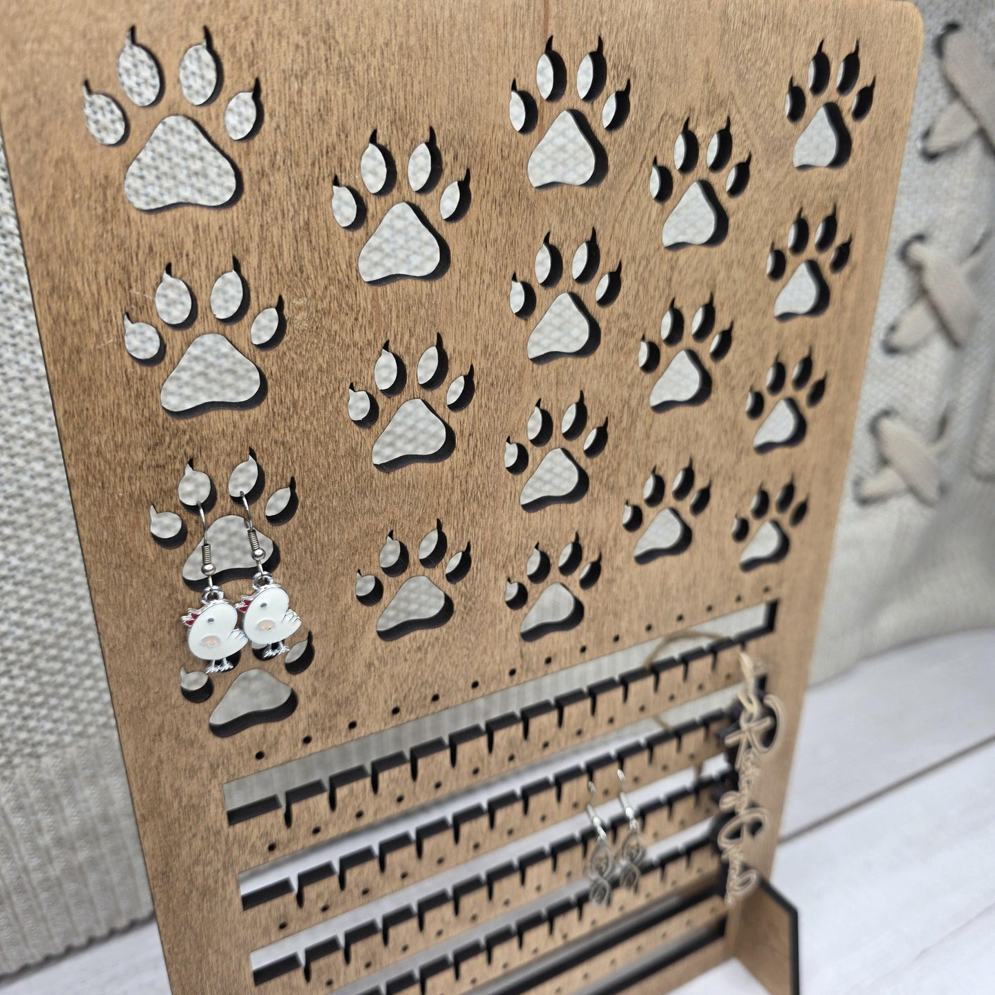 Cat Paw Earring Holder | Jewelry Organizer | Jewelry Holder | Earring Display | Jewelry Display