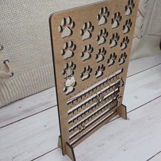 Dog Paw Earring Holder | Jewelry Organizer | Jewelry Holder | Earring Display | Jewelry Display